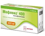 Купить мофлокс, таблетки, покрытые пленочной оболочкой 400мг, 5 шт в Балахне