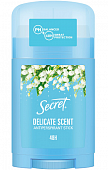 Купить секрет (secret) антиперспирант твердый delicate scent, 40мл в Балахне
