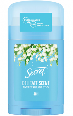 Купить секрет (secret) антиперспирант твердый delicate scent, 40мл в Балахне