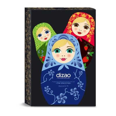 Купить дизао (dizao) подарочный набор масок для лица, шеи и век "три красотки" в Балахне