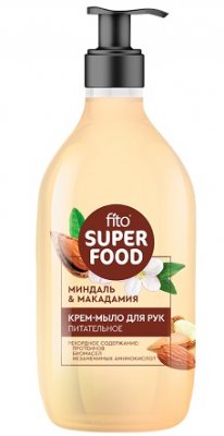 Купить фитокосметик fito superfood крем-мыло для рук жидкое питательное, 520мл в Балахне