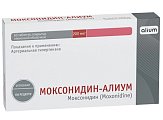 Купить моксонидин-алиум, таблетки покрытые пленочной оболочкой 0,2мг, 60 шт в Балахне