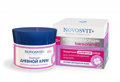 Купить novosvit (новосвит) крем дневной для разглаживания морщин защитный, 50мл в Балахне