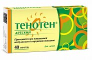 Купить тенотен детский, таблетки для рассасывания, 40шт в Балахне