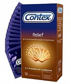 Купить contex (контекс) презервативы relief рельефные 12шт в Балахне