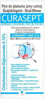 Купить курасепт (curasept) ополаскиватель хлоргексидин 0,12% 200мл ads 212 в Балахне