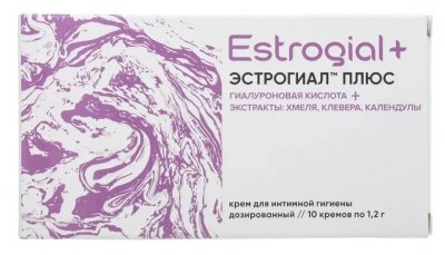 Купить эстрогиал плюс, крем для интимной гигиены дозированный, 10 шт в Балахне