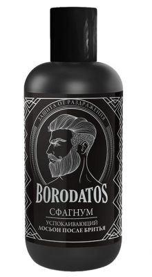 Купить borodatos (бородатос) лосьон после бритья успокаивающий сфагнум, 200мл в Балахне