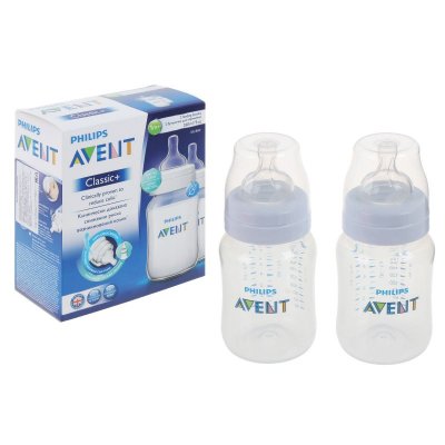 Купить avent (авент) бутылочка для кормления с 1мес 260 мл 2 шт (scf563/27) (авент, соединенное королевство в Балахне