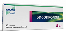 Купить бисопролол, таблетки, покрытые пленочной оболочкой 5мг, 50 шт в Балахне