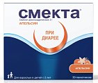 Купить смекта, порошок для приготовления суспензии для приема внутрь, апельсиновый 3г, пакетики 20 шт в Балахне