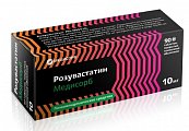 Купить розувастатин медисорб, таблетки, покрытые пленочной оболочкой 10мг, 90 шт в Балахне