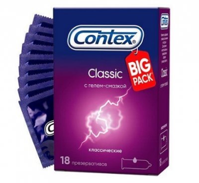 Купить contex (контекс) презервативы classic 18шт в Балахне