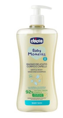 Купить chicco baby moments (чикко) пена для тела и волос нежная детская 500мл в Балахне