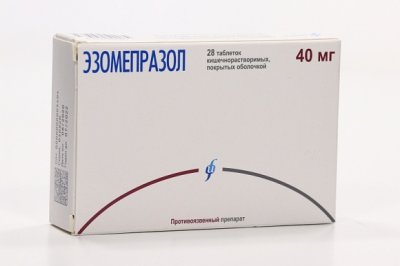 Купить эзомепразол, таблетки кишечнорастворимые, покрытые оболочкой 40мг, 28 шт в Балахне