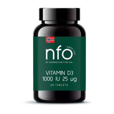 Купить norwegian fish oil (норвегиан фиш оил) витамин д3 1000ме, таблетки 750мг, 60 шт бад в Балахне