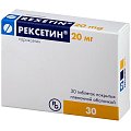 Купить рексетин, таблетки, покрытые пленочной оболочкой 20мг, 30 шт в Балахне