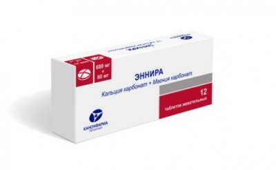 Купить эннира, таблетки жевательные 680 мг+80 мг, 12 шт в Балахне