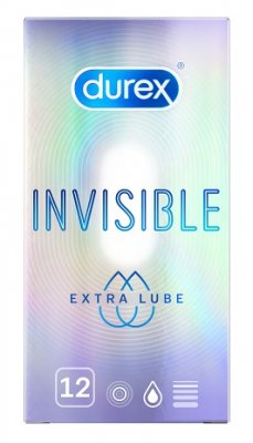 Купить durex (дюрекс) презервативы invisible extra lube, 12 шт в Балахне