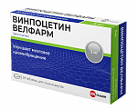 Купить винпоцетин велфарм, таблетки 5мг, 50 шт в Балахне