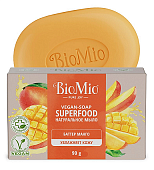 Купить biomio (биомио) bio-soap superfood мыло натуральное с баттером манго 90 г в Балахне