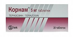 Купить корнам, таблетки 5мг, 20 шт в Балахне