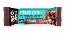 Купить ирисфарма (irispharma) батончик протеиновый 30% брауни в шоколадной глазури, 40г бад в Балахне