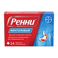 Купить ренни, таблетки жевательные, ментоловые, 24 шт в Балахне