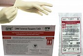 Купить перчатки sfm хирургические латексные стерильные неопудрен текстурир размер 8,5 натуральные, 50 пар в Балахне