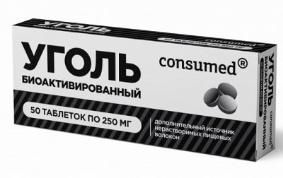 Купить уголь биоактивированный консумед (consumed), таблетки 50 шт бад в Балахне
