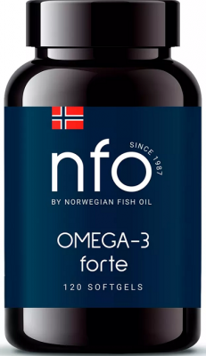 Купить норвегиан фиш оил (nof) омега-3 форте, капсулы 1384мг, 120 шт бад в Балахне