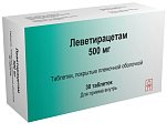 Купить леветирацетам, таблетки, покрытые пленочной оболочкой 500мг, 30 шт в Балахне