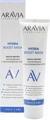 Купить aravia (аравиа) маска-филлер для лица увлажняющая гиалуроновая, 100мл в Балахне