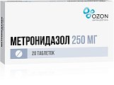 Купить метронидазол, таблетки 250мг, 20 шт в Балахне