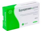 Купить бусерелин-депо, лиофилизат для приготовления суспензии для внутримышечного введения пролонг действия 3,75мг, 1 шт в Балахне