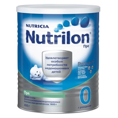 Купить нутрилон (nutrilon) пре 0 молочная смесь с рождения, 400г в Балахне