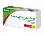 Купить клопидогрел/аск-тева, таблетки 100мг+75мг, 28 шт в Балахне