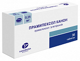 Купить прамипексол канон, таблетки 0.25мг 30шт в Балахне