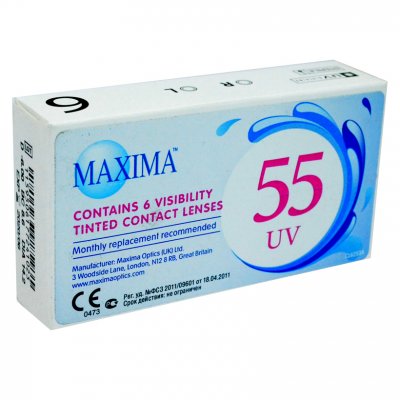 Купить контактные линзы maxima 55 comfort plus №6, -1,75 в Балахне