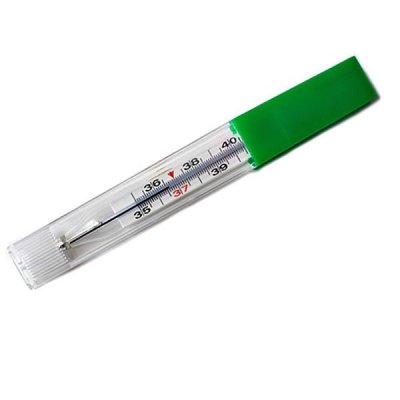 Купить термометр медицинский безртутный стеклянный с колпачком для легкого встряхивания в Балахне
