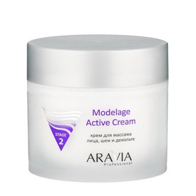 Купить aravia (аравиа) крем для массажа modelage active cream, 300мл в Балахне