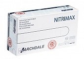 Купить перчатки archdale nitrimax смотровые нитриловые нестерильные неопудренные текстурированные размер s, 100 шт белые в Балахне