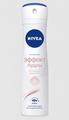 Купить nivea (нивея) део дезодорант спрей эффект пудры, 150мл в Балахне