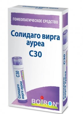Купить солидаго вирга ауреа с30, гомеопатический монокомпонентный препарат растительного происхождения, гранулы гомеопатические 4 гр  в Балахне