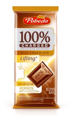 Купить charged lifting (чаржед), шоколад молочный, 100г в Балахне
