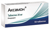 Купить аксамон, таблетки 20мг, 50 шт в Балахне