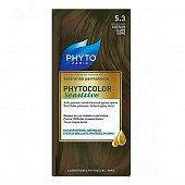 Купить фитосолба фитоколор (phytosolba phyto color) краска для волос оттенок 5,3 светло-золотистый шатен в Балахне