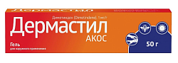 Купить дермастил акос, гель для наружного применения 1мг/г, 50 г от аллергии в Балахне