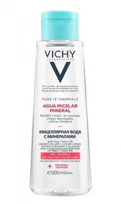 Купить vichy purete thermale (виши) мицеллярная вода с минералами для чувствительной кожи 200мл в Балахне
