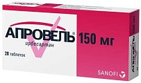 Купить апровель, таблетки покрытые пленочной оболочкой 150мг, 28 шт в Балахне